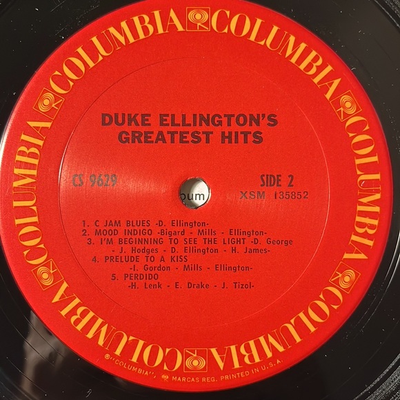 Duke Ellington -“Duke Ellington’s Greatest Hits” Vinyl LP - Picture 5 of 5